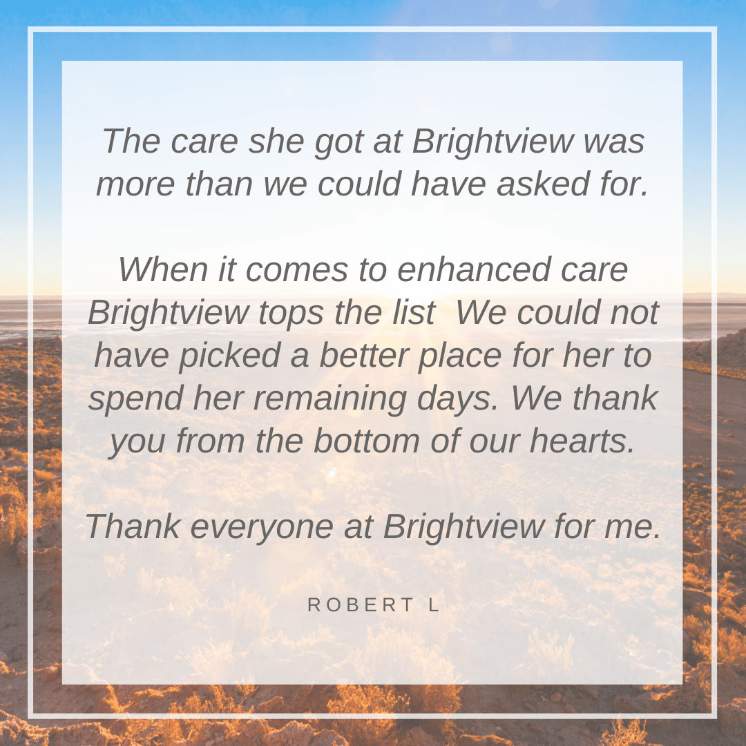 Brightview Senior Living COVID-19